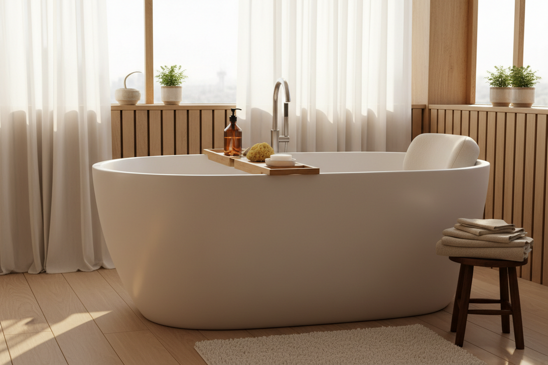 Bath & Tub Essentials for a More Relaxing Bathroom Routine