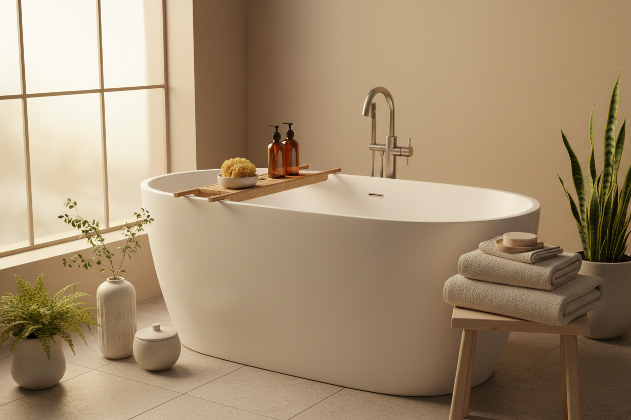 Create a Spa-Like Bathroom With Simple Everyday Essentials