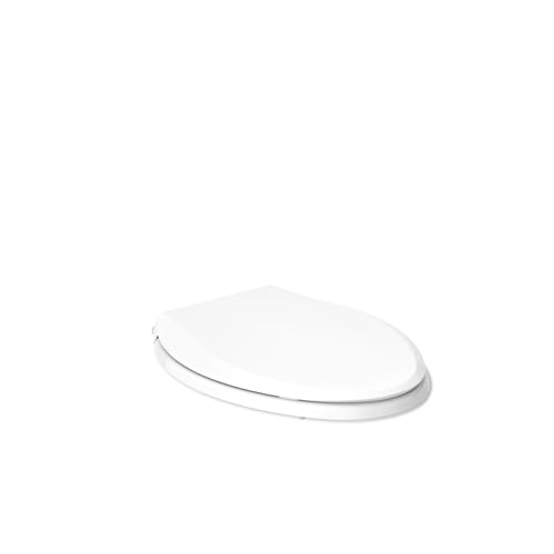 KOHLER CACHET® Nightlight Soft Close Toilet Seat Elongated, ReadyLatch®, Grip-Tight Hardware, White - color: White, size: Elongated