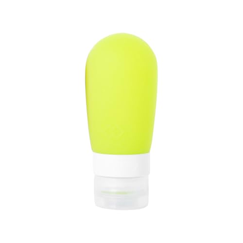 Mziart Travel Bottles for Toiletries, 2.7oz Silicone Travel Size Containers, 3 Pack TSA Approved Leak-Proof Reusable Squeezable Refillable Shampoo and Conditioner Bottles (Pink, Purple, Green) - size: 2.7 OZ