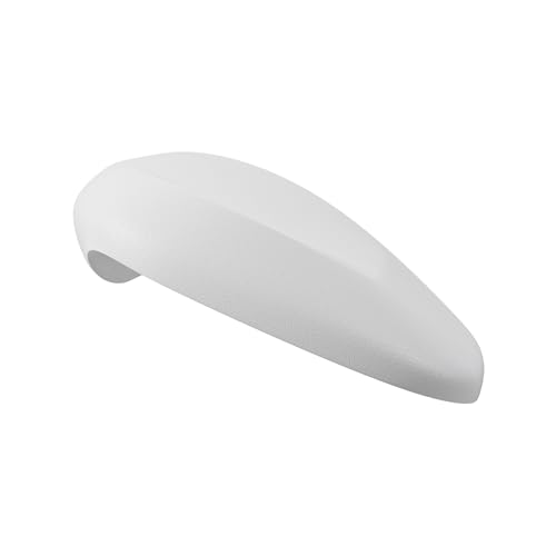 Empava Bath Pillows for Tub, Bathtub Pillow with Neck, Head, Shoulder and Back Support, Anti-Slip Suction Cups, PU Material, Durable, Smooth, Suitable for 59JT319 Bathtubs, White - style: 59JT319