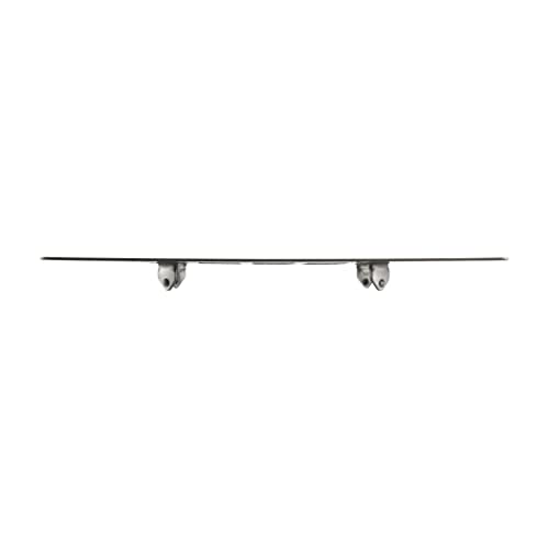 Danco 11045 Snap-In Shower Strainer & Drain Cover, Brushed Nickel - color: Brushed Nickel, size: Square [Pack of 1], style: Shower