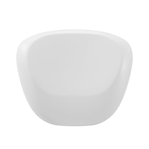 Empava Bath Pillows for Tub, Bathtub Pillow with Neck, Head, Shoulder and Back Support, Anti-Slip Suction Cups, PU Material, Durable, Smooth, Suitable for 59JT319 Bathtubs, White - style: 59JT319