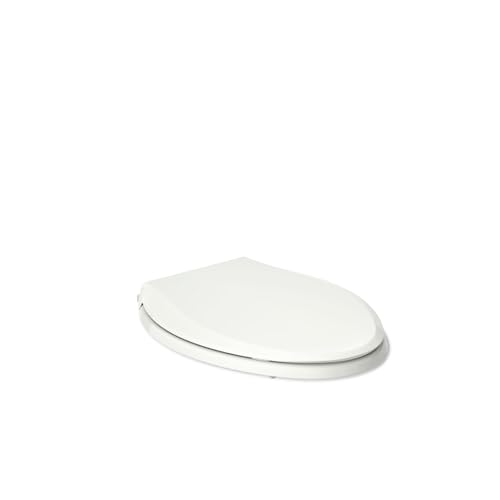 KOHLER CACHET® Nightlight Soft Close Toilet Seat Elongated, ReadyLatch®, Grip-Tight Hardware, Dune - color: Dune, size: Elongated