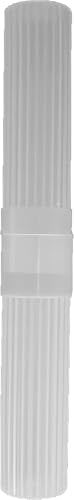 American Comb Toothbrush Holder - White, Made in USA, with Ventilation Holes, for Toothbrush Covers, Toothbrush Holder, Toothbrush Soft, Durable Design, Hygienic Bathroom Accessory - color: White