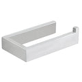 Sayayo Brushed Nickel Toilet Paper Holder Wall Mount, Toilet Tissue Holder for Bathroom Tp Holder Square, SUS304 Stainless Steel 6 Inch - color: Brushed Nickel