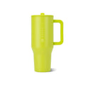 HydroJug Traveler 40oz, Insulated Tumbler with Handle & Straw, Lemon Lime - color: Lemon Lime, size: 40 Ounces