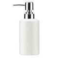FE Soap Dispenser, 300ml/10oz Ceramic Liquid Soap Pump Dispenser, Refillable Dish Soap Dispenser for Kitchen Bathroom Washroom (White) - color: White