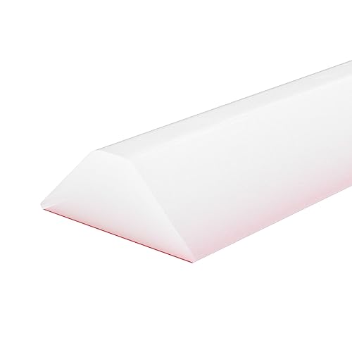 Duzzy 118 Inch Collapsible Shower Water Dam, Shower Threshold Water Stopper Barrier and Retention System and Keeps Water Inside Threshold Dry and Wet Separation, Suitable for Bathroom & Kitchen - color: Translucent, style: 118 Inch