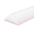Duzzy 118 Inch Collapsible Shower Water Dam, Shower Threshold Water Stopper Barrier and Retention System and Keeps Water Inside Threshold Dry and Wet Separation, Suitable for Bathroom & Kitchen - color: Translucent, style: 118 Inch