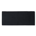Ultra-Soft Extra-Thick Non-Slip Memory Foam Long Bath Runner Mat (2 ft x 5 ft, Black) - color: Black, size: 2' x 5' (Rectangular)