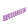 Silicone Sink Splash Guard for Kitchen & Bathroom - 20" Water Barrier with Suction Cups. Faucet Splash Catcher to Keep Clothes Dry & Countertop Clean. - color: Lavender Mist