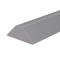 Duzzy 98 Inch Collapsible Shower Water Dam, Shower Threshold Water Stopper Barrier and Retention System and Keeps Water Inside Threshold Dry and Wet Separation, Suitable for Bathroom & Kitchen - color: Gray, style: 98 Inch