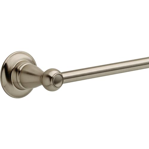 Delta Faucet Porter 24 inch Towel Bar, SpotShield Brushed Nickel , Bathroom Accessories, PTR24-BN - style: 24 inch Towel Bar