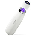 VSITOO S1 15oz Mini Insulated Stainless Steel Self-Cleaning Water Bottle | Mini 15oz Insulated Bottle for Purses & School Bags, With Auto Self-Cleaning, Touchscreen, 30-Day Battery & 24H Cold - color: White, size: 14.8 Ounces