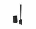 Joseph Joseph Flex 360 Lite, Advanced Smart Toilet Brush and Small Storage Holder Set with Anti-drip, Anti-Clog, Triple-Action Replaceable Brush Head - Black - color: Black