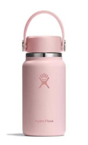 Hydro Flask Micro Bottle - Insulated Mini Leak Proof Flask for Purse or Pocket in 6.7 Oz Trillium Pink - color: TRILLIUM