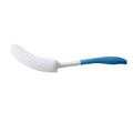 Body Back Bath Brush, Curve Long Handle Mesh Bag Sponge, Replaceable Scrubbing Brush, Exfoliating Skin Shower Brush, Length 15.35 Inch/39cm