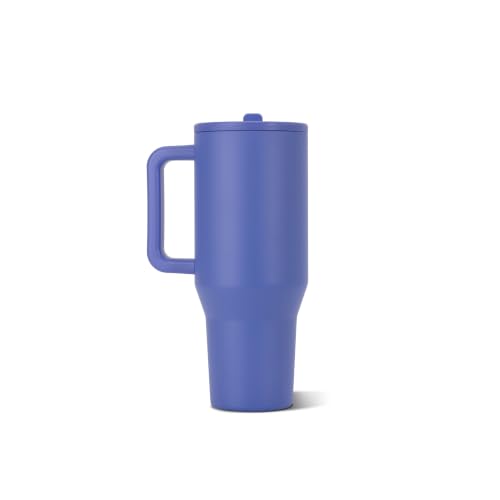 HydroJug Traveler 32oz, Insulated Tumbler with Handle & Straw, Berry Pop - color: Berry Pop, size: 32 Ounces