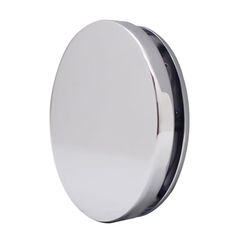 Westbrass Floating No-Hole Overflow Faceplate, Polished Chrome, D980R-26 - color: Polished Chrome, size: 1 Pack