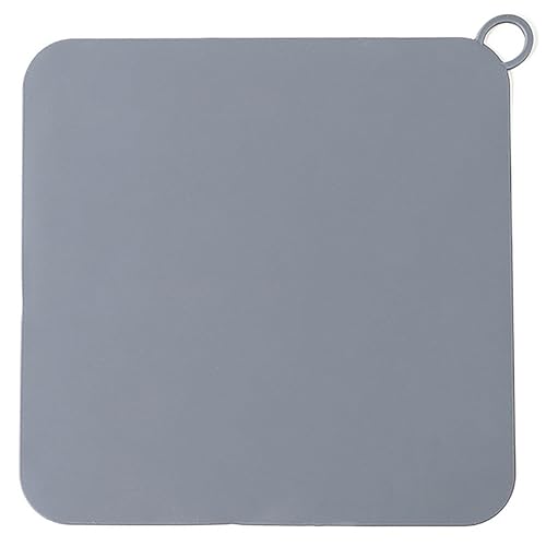 Silicone Tub Stopper Floor Drain Cover,2 Pieces Sewer Anti-Odor Mat Deodorizing Drain Plugs for Kitchen,Bathroom and Laundry(8x8 inch) Grey - color: Gray/8*8 Inch/2-piece Set