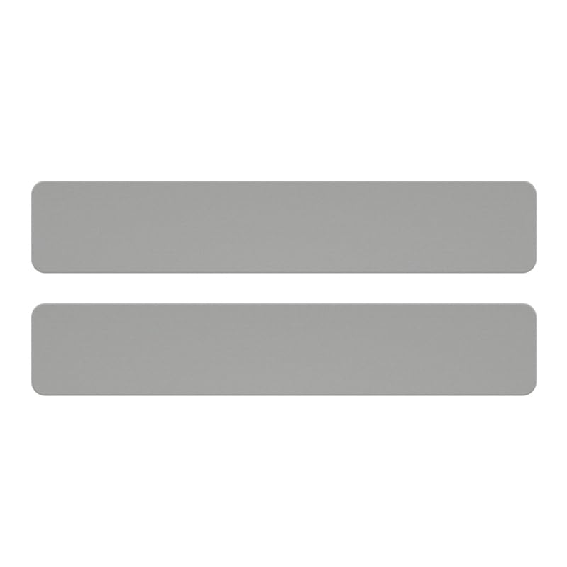 2Pcs 30" L x 5.5" W Customizable Sink Faucet Mat for Kitchen Sink 2 Holes & 3 Holes, DIY Cut for Oval/Rectangle/Square Faucets, Extra Long Quick-Drying Absorbent Splash Guard Counter Protector, Gray - style: 2 Pcs Gray