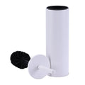 Deep & Sturdy Toilet Bowl Brush with Holder - Durable Scrubbing - Toilet Cleaners - Household Essentials - Bathroom Cleaner - Cleaning Supplies - Household Supplies, Matte White - color: Matte White Reese