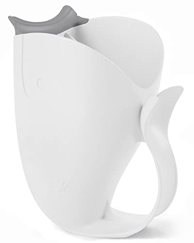 Skip Hop Baby Bath Rinse Cup MOBY Tear-free Waterfall Rinser White Age 0+ - style: Moby Rinser White