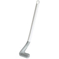 Toilets Brushes, Toilet Cleaning Brush,Golf Flexible Bendable Silicone Long Handled Toilet Brushes, 360°Deep Toilets Bowl Cleaning Brush,Quick Drying Scrubber for Bathroom with Hook (White) - color: White
