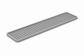 ZAPPOWARE Silicone Kitchen Sink Caddy Sponge Holder Gray - Bathroom Vanity Tray Organizer, Soap Tray for Dish Scrubber, Soap Dispenser (Gray, 17.7"x4.33") - size: 17.7"x4.33"