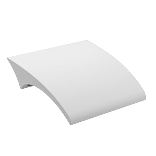 Empava Bath Pillows for Tub, Bathtub Pillow with Neck, Head, Shoulder and Back Support, Anti-Slip Suction Cups, PU Material, Durable, Smooth, Suitable for 72JT367 Bathtubs, White - style: 72JT367