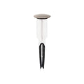 PF WaterWorks PF0251 EasyPOPUP Patented Universal Bathroom Sink Pop-Up Stopper, Easy Install/Remove Design, No Disassembly, Fits BallRod Pop-Up Drains, 5-1/2 in Tall 1.5 in. Cap Dia. Brushed Nickel - color: Brushed Nickel, size: 1.5 in. Cap Dia.