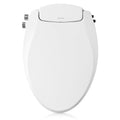 Brondell Bidet Toilet Seat, Non-Electric Swash Ecoseat, Fits Elongated Toilets, White - Dual Temperature, Dual Nozzle System - Bidet with Easy Installation - size: Elongated, style: S102 - warm water