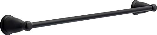 Franklin Brass 5-Piece Matte Black Bathroom Set (2) Towel Racks, Ring, Toilet Paper Holder, Hook | Kinla Bath Accessories - color: Matte Black, style: 5-Piece Bath Accessory Set