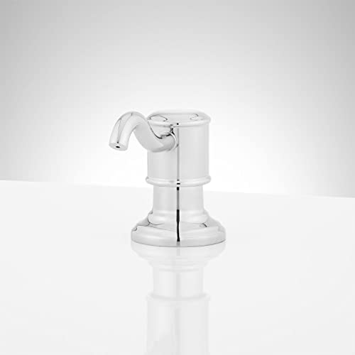 Signature Hardware 448557 Amberly Soap Dispenser - color: Chrome