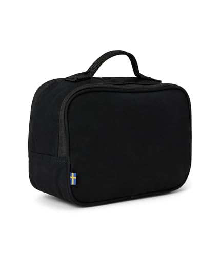 Fjällräven Kanken Toiletry Bag - Strong, Reinforced, Durable Fabric, Organized Storage - Travel - color: ['Black']