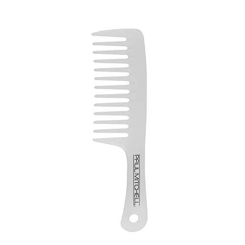 Paul Mitchell Detangler Comb, Wide Tooth Comb Detangles Wet or Dry Hair - color: Opaque - 9.62 in.Length (Pack of 1)
