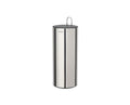 Joseph Joseph EasyStore Luxe Stainless Steel Concealed Toilet Paper Holder Stand Storage with Lid, Hods up to 3 Rolls - style: Holder