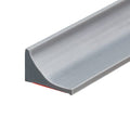 New Collapsible Shower Threshold Water Dam, Self Adhesive Silicone Waterproof Barrier Bathroom and Kitchen Water Strip Dam Shower Guard for Dry And Wet Separation Caulk Seal Strip Edge Trim(Grey) - color: Grey, style: 98Inch