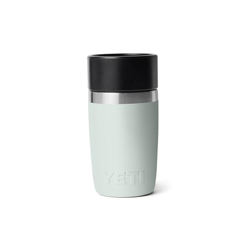 YETI Rambler 8 oz Travel Bottle, Stainless Steel, Vacuum Insulated with Leakproof Commuter Cap, Ridgeline - color: Ridgeline, size: 8 Ounces