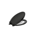 KOHLER CACHET® Nightlight Soft Close Toilet Seat Elongated, ReadyLatch®, Grip-Tight Hardware, Black - color: Black, size: Elongated