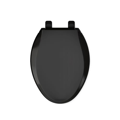 KOHLER CACHET® Nightlight Soft Close Toilet Seat Elongated, ReadyLatch®, Grip-Tight Hardware, Black - color: Black, size: Elongated