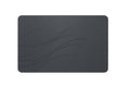 Diatomite Bathroom Stone Mat, Quick-Drying Bathroom Mat with Wave Pattern, Modern Design (Dark Grey) - color: Dark Grey
