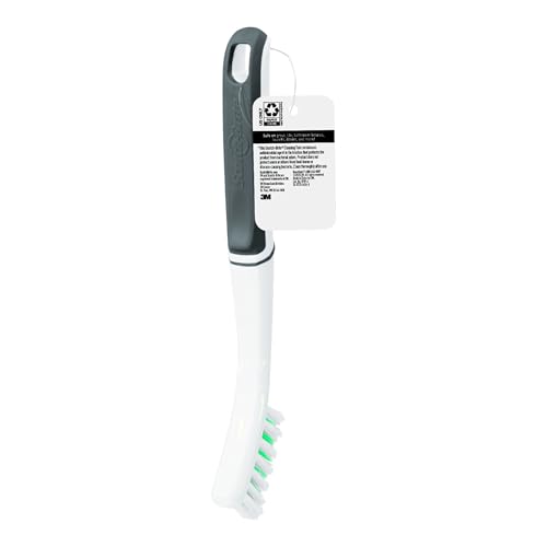 Scotch-Brite Tile & Grout Brush, Strong Bristles to Scrub Away Grime, 6 Count