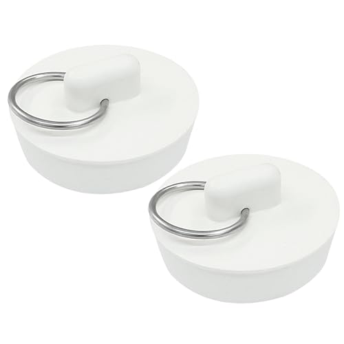 2 Pack Rubber Drain Stopper 1-1/2 Inch Bathtub Drain Plug | Universal Bathroom Sink Stopper, Fits 1-1/2 Inch, Bathtub Drain Plug, For Bathroom Kitchen Sink Tub - style: 1-1/2 Inch