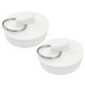 2 Pack Rubber Drain Stopper 1-1/2 Inch Bathtub Drain Plug | Universal Bathroom Sink Stopper, Fits 1-1/2 Inch, Bathtub Drain Plug, For Bathroom Kitchen Sink Tub - style: 1-1/2 Inch