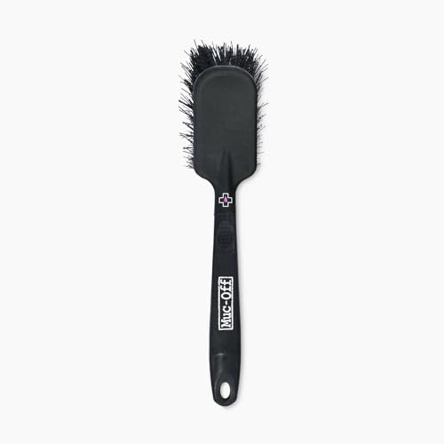 Muc-Off 206 5 Piece Premium Brush Kit - Includes 5 Bike Cleaning Brushes With Durable Nylon Bristles And Ergonomic Rubberised Handles To Minimise Impact - size: 5 Piece