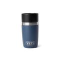 YETI Rambler 8 oz Travel Bottle, Stainless Steel, Vacuum Insulated with Leakproof Commuter Cap, Navy - color: Navy, size: 8 Ounces