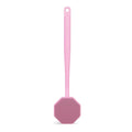 iTokGoK® Silver-Infused Silicone Back Scrubber with Long Handle Back Brush for Shower,Back Brush Long Handle for Men and Women,Ergonomic No-Slip Handle, Long-Lasting (Pink) - color: Pink