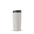 Owala SmoothSip Insulated Stainless Steel Coffee Tumbler, Reusable Iced Coffee Cup, Hot Coffee Travel Mug, BPA Free 20 oz, Gray (Cloudscape) - color: Cloudscape, size: 20 Ounces